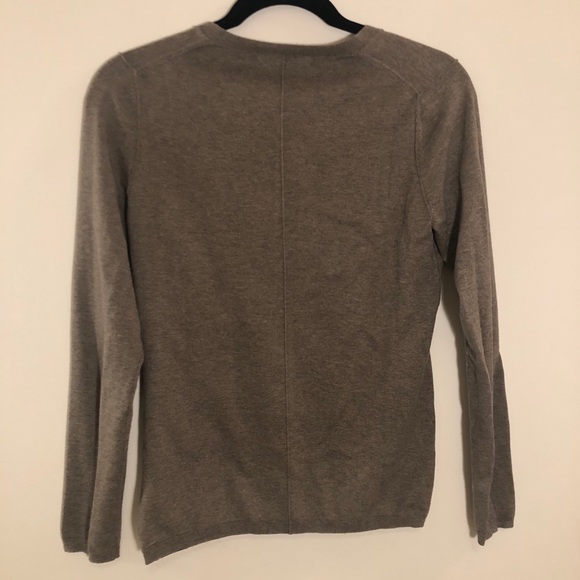 Banana Republic Silk Blend Brown Cardigan Sweater - Picture 6 of 6